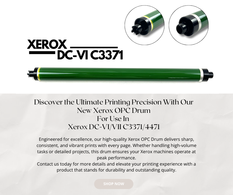 New Product Launch: Xerox DC-VI C3371/4471, Versalink C7025 OPC Drum (OEM Colour)